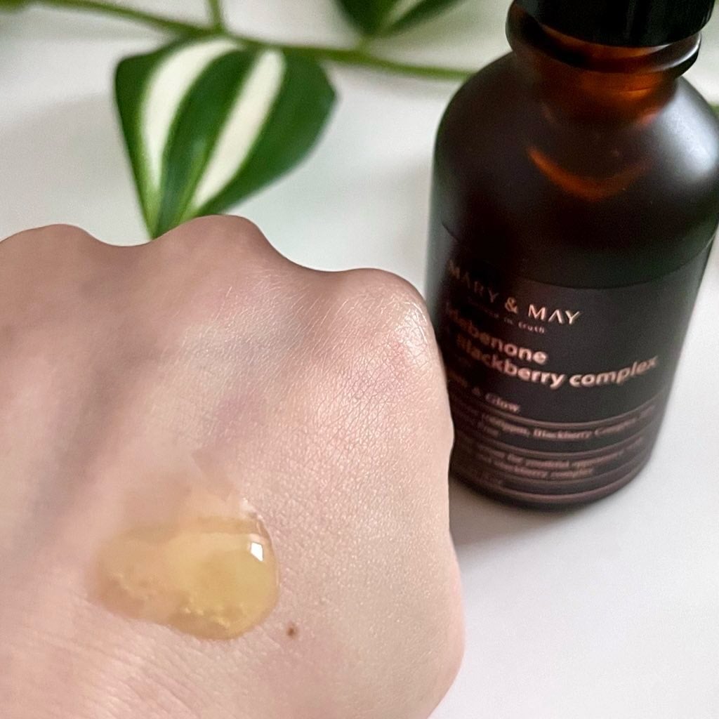 Idebenone+Blackberry complex serum/MARY&MAY/美容液を使ったクチコミ(4枚目)