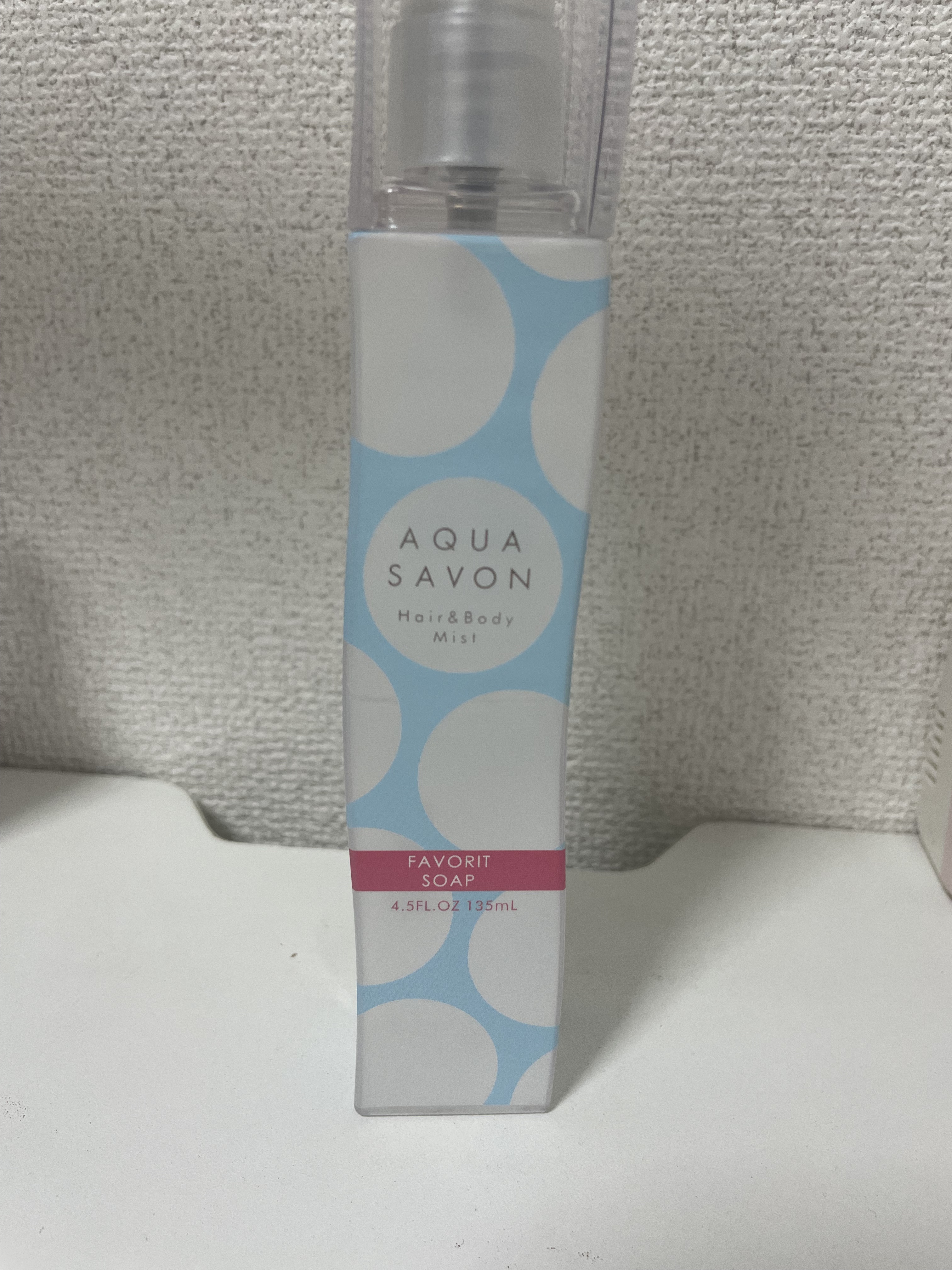 ヘアー＆ボディミスト （19S） ウォータリーシャンプーの香り/アクアシャボン/香水(レディース)を使ったクチコミ（1枚目）