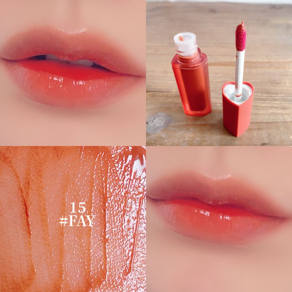 ホリカホリカ ハートクラッシュグローティントエアー/HOLIKA HOLIKA/リップティントを使ったクチコミ(9枚目)