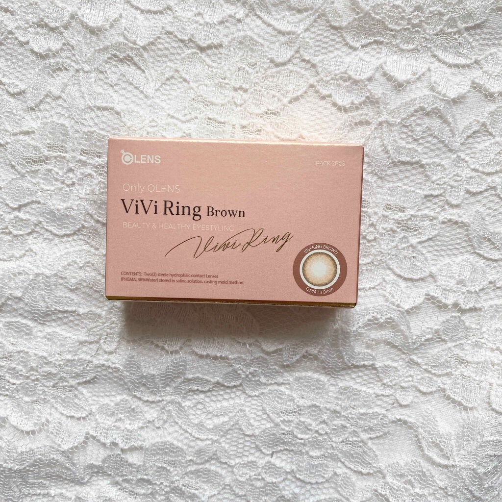 ViVi Ring 1Month/OLENS(韓国)/カラーコンタクトレンズを使ったクチコミ（4枚目）