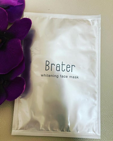 Brater Brater 美白美容液3Dシートマスクのクチコミ「town life COSME さんのBrater 薬用美白美容液　3Dシートマスク。
@br.....」（1枚目）