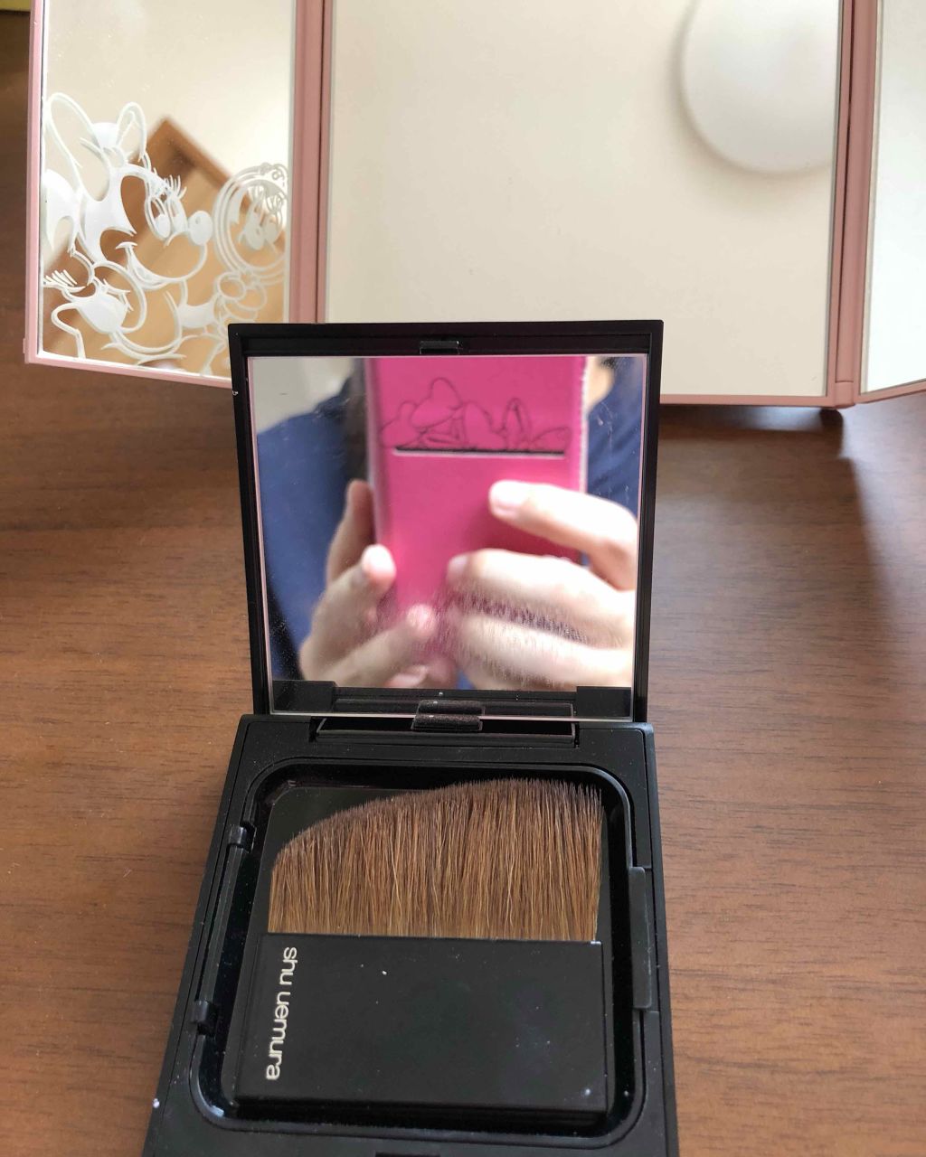 デュアルフィット プレスド パウダー/shu uemura/プレストパウダーを使ったクチコミ（2枚目）