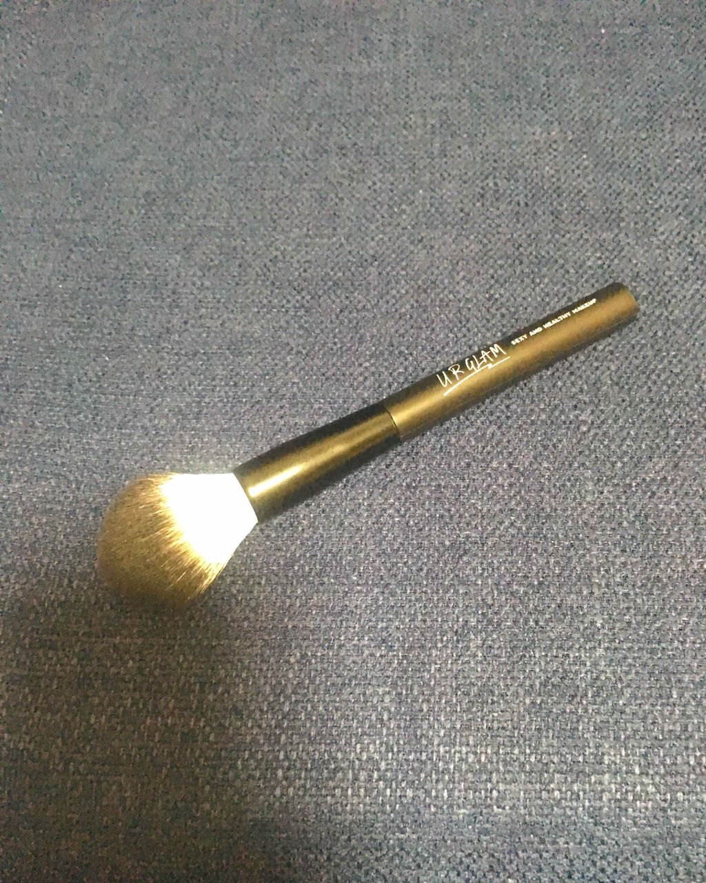 UR GLAM　FACE BRUSH/U R GLAM/メイクブラシを使ったクチコミ（1枚目）