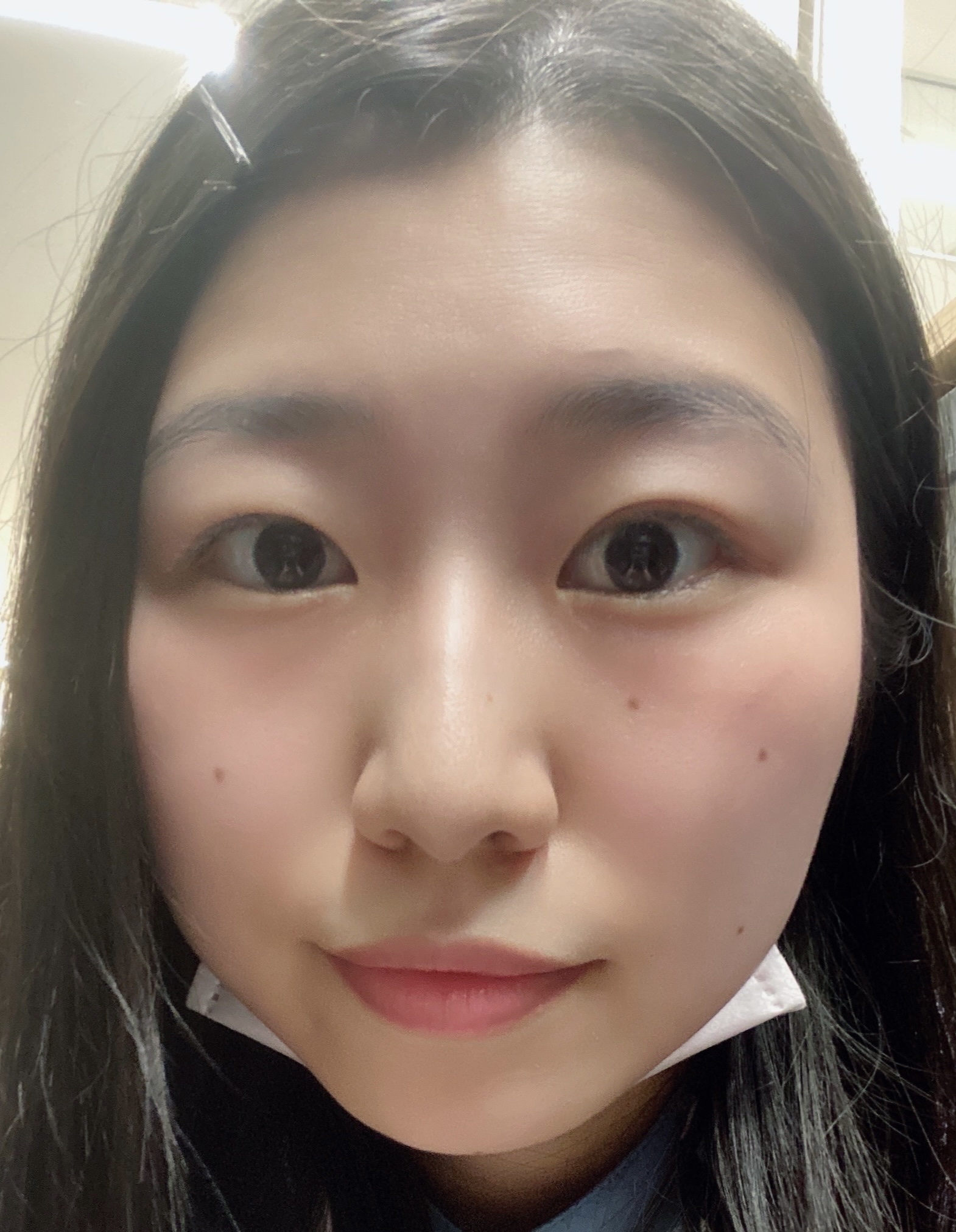 ハートポップブラッシャー スクイーズベリー/ETUDE/パウダーチークを使ったクチコミ（3枚目）