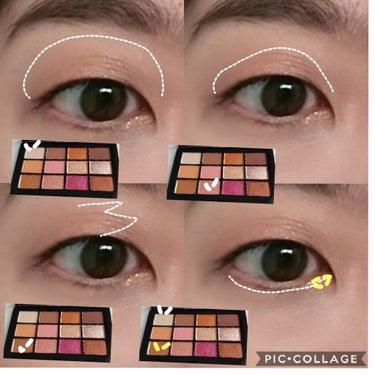 アフターグロー アイシャドーパレット/NARS/アイシャドウパレットを使ったクチコミ（3枚目）