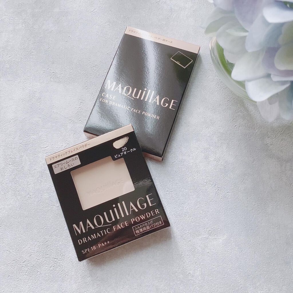 ドラマティックフェイスパウダー/マキアージュ/プレストパウダーを使ったクチコミ(1枚目)