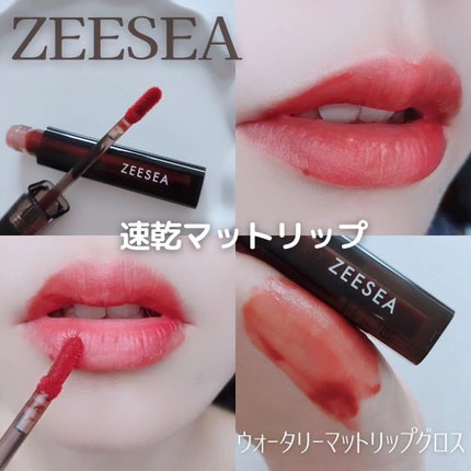 ウォータリーマットリップグロス/ZEESEA/リップグロスを使ったクチコミ(1枚目)