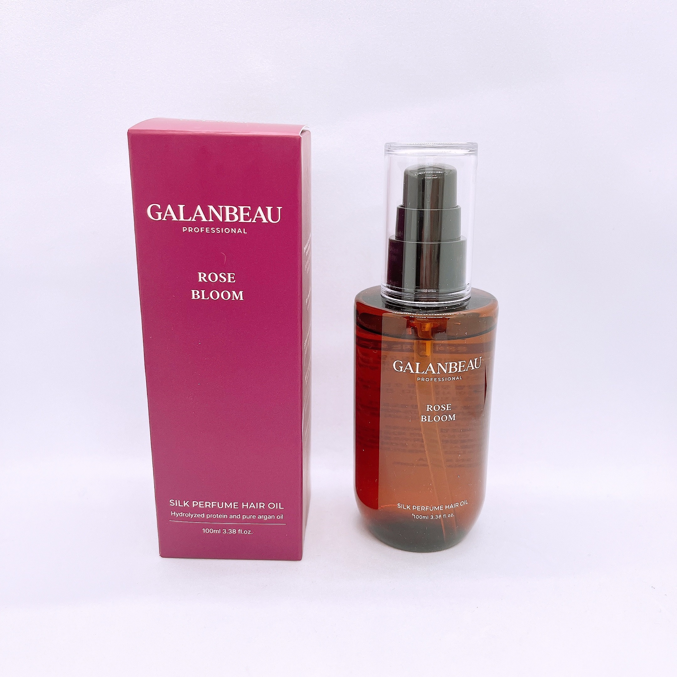 シルクパフュームヘアオイル（ローズブルーム）/ガランビュー/ヘアオイルを使ったクチコミ（1枚目）
