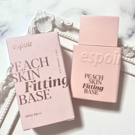 ピーチスキンフィッティングベース オールニュー SPF50 PA++++/espoir/化粧下地を使ったクチコミ(1枚目)