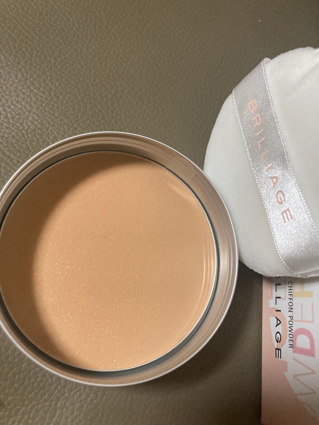 カラーシフォンパウダー/ブリリアージュ/プレストパウダーを使ったクチコミ(2枚目)