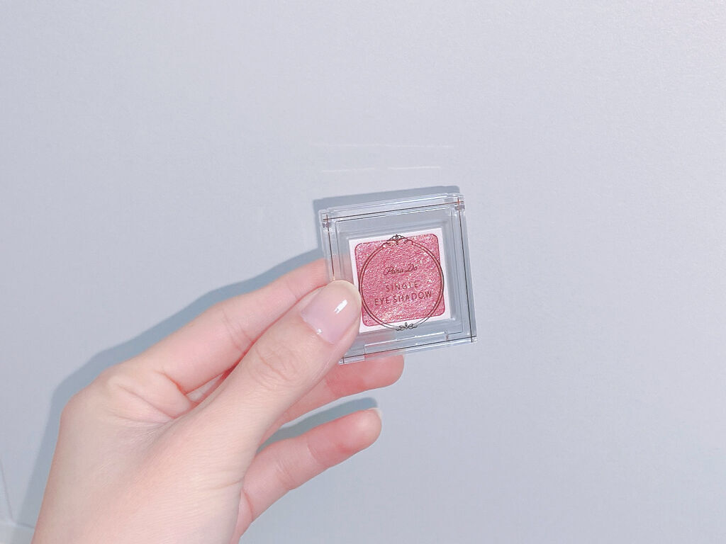 パラドゥ シングルアイシャドウ	 RD01 レッド/パラドゥ/単色アイシャドウを使ったクチコミ（1枚目）