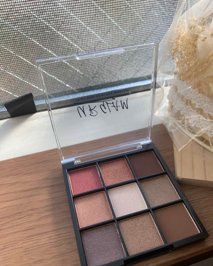 UR GLAM BLOOMING EYE COLOR PALETTE/U R GLAM/アイシャドウパレットを使ったクチコミ(1枚目)