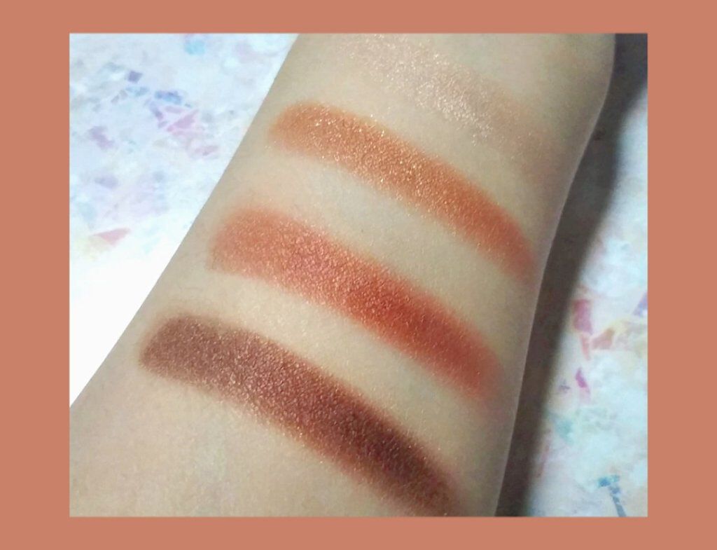 リキッドアイカラー 03 スパークリング オレンジゴールド/AC MAKEUP/リキッドアイシャドウを使ったクチコミ（3枚目）