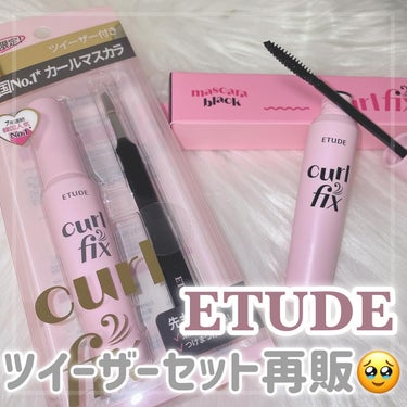 カールフィックスマスカラ ツイーザーセット/ETUDE/メイクアップキットを使ったクチコミ（1枚目）