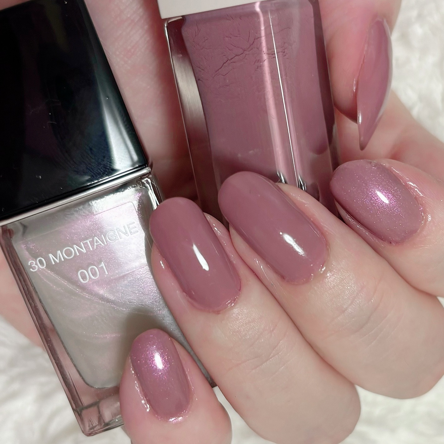 ネイルポリッシュ EX-44 ラウンジモーヴ/RMK/マニキュアを使ったクチコミ（1枚目）