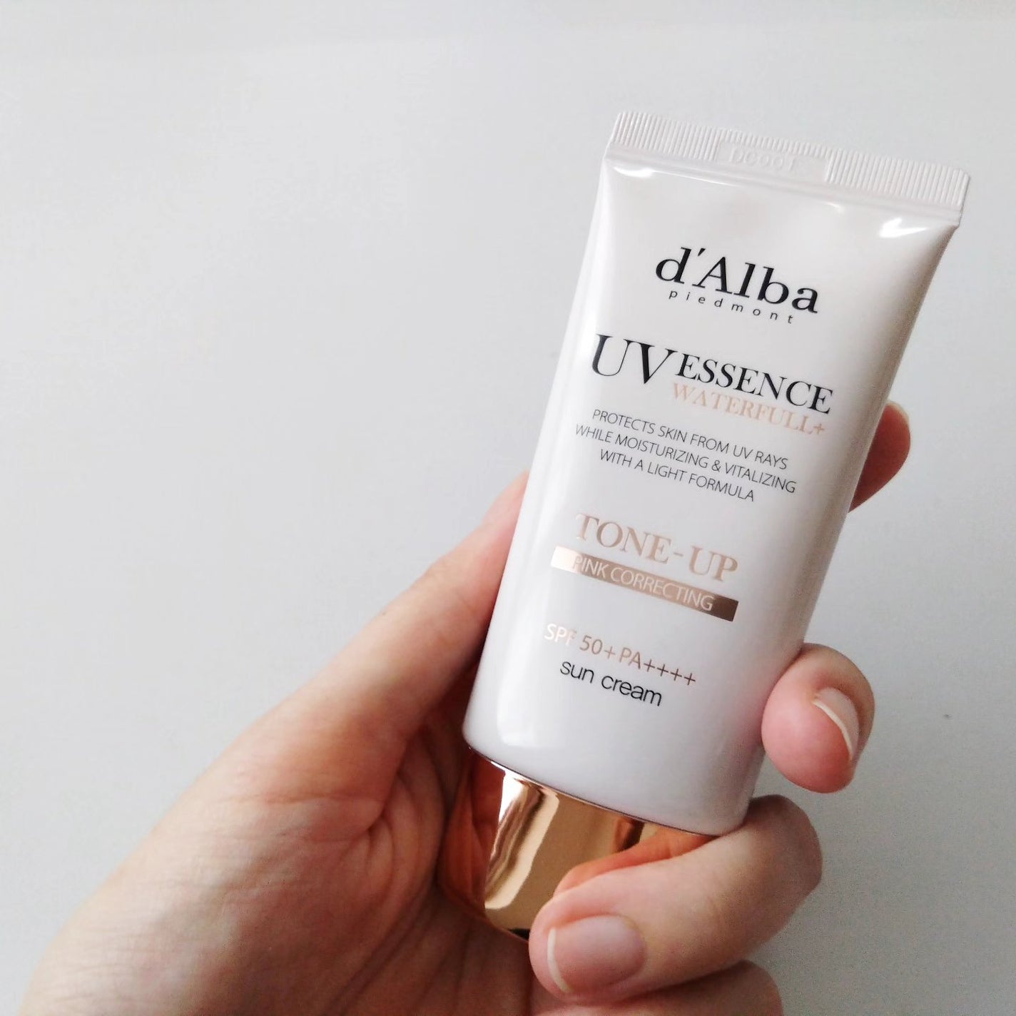 ウォータフルトーンアップサンクリーム/ダルバ/日焼け止めクリームを使ったクチコミ(2枚目)
