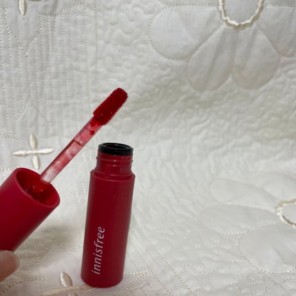 ビビッドコットン インクティント/innisfree/口紅を使ったクチコミ(2枚目)