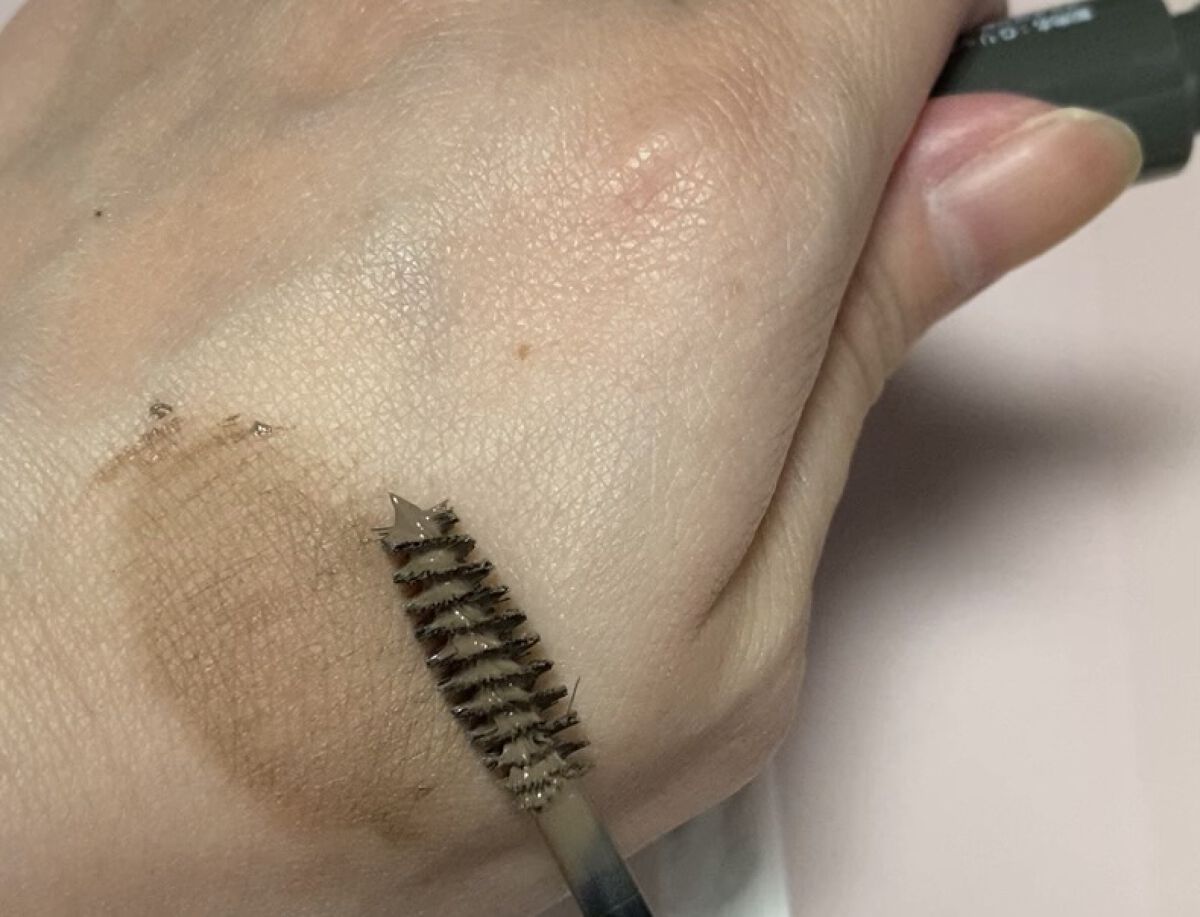 リッチカラー アイブロウマスカラ/GENE TOKYO/眉マスカラを使ったクチコミ（2枚目）