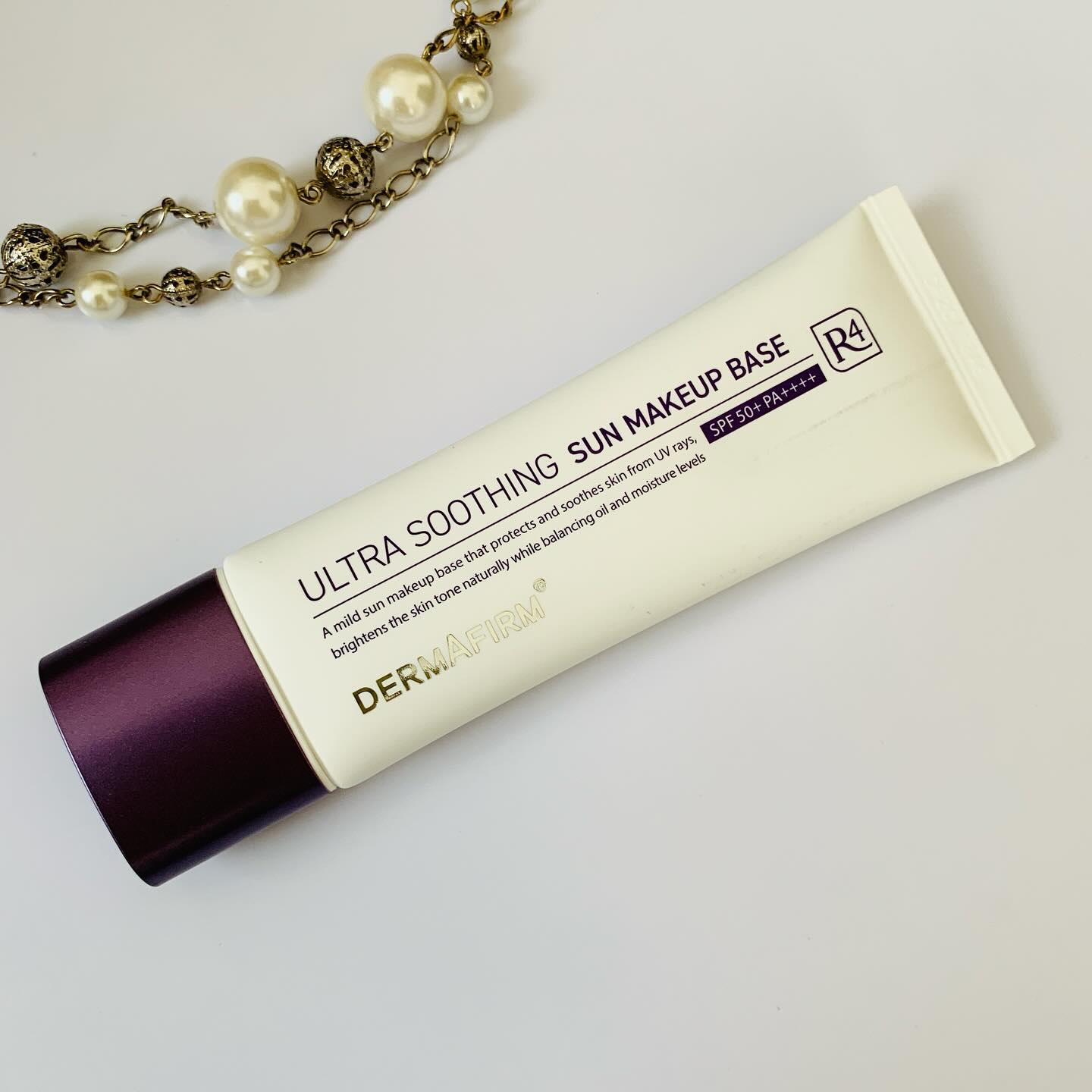 [R4] ウルトラスージングサンメイクアップベース/ダーマファーム/日焼け止めクリームを使ったクチコミ（1枚目）
