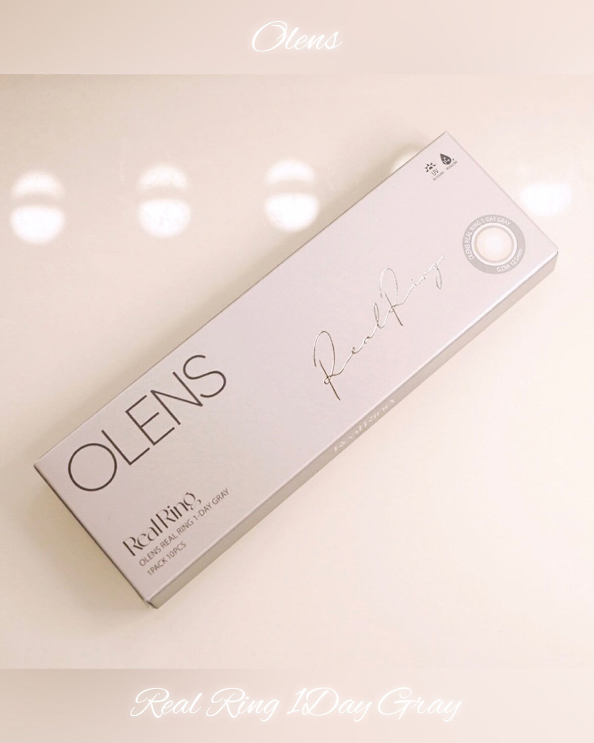 Real Ring 1day/OLENS/ワンデー（１DAY）カラコンを使ったクチコミ（3枚目）