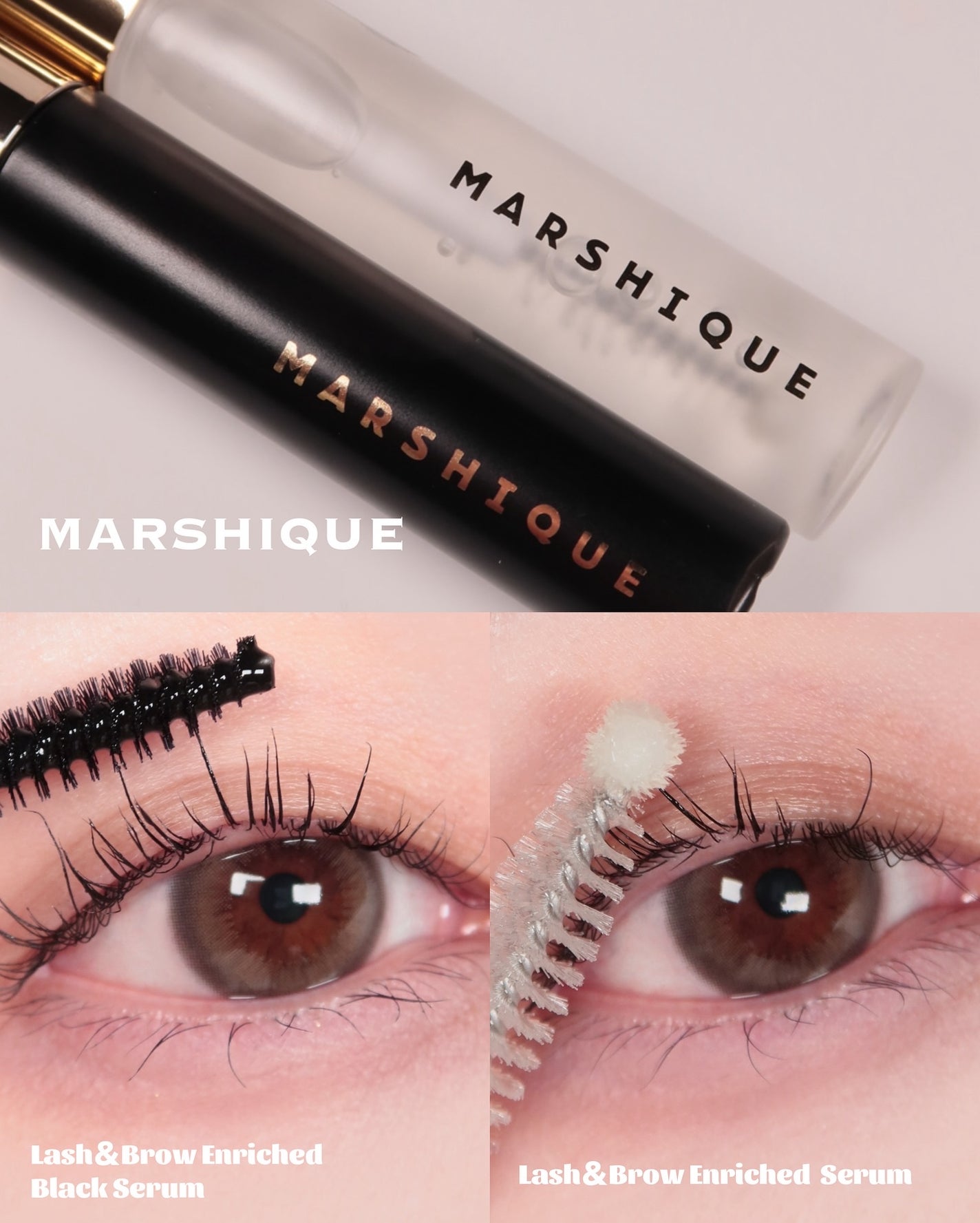 LASH & BROW ENRICHED BLACK SERUM/MARSHIQUE/まつげ美容液を使ったクチコミ(1枚目)
