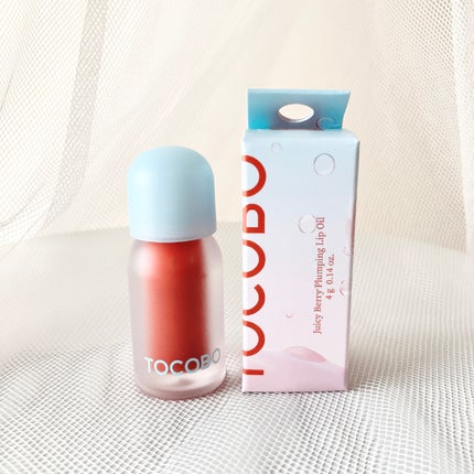 ジューシーベリープランピングリップオイル/TOCOBO/リップグロスを使ったクチコミ(8枚目)