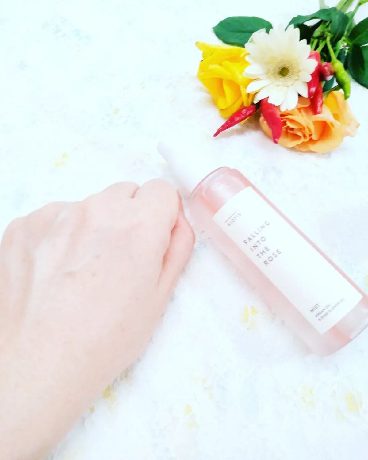 フォーリン イントゥー ザ ローズ ミスト/SIORIS/化粧水を使ったクチコミ（3枚目）