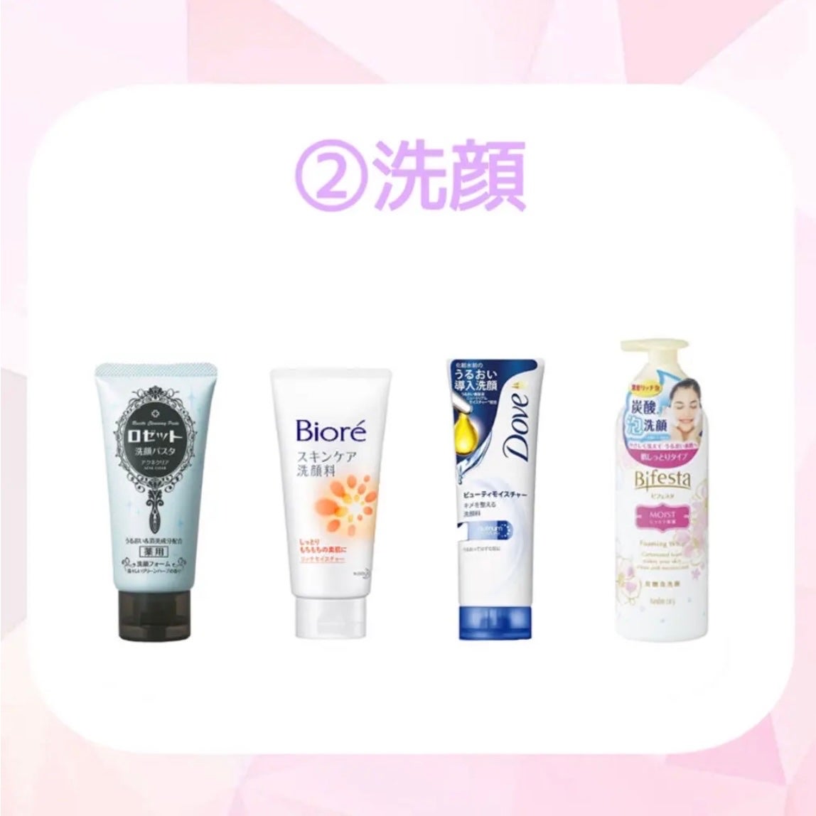 カワイクナリタイ🐮 on LIPS 「【再投稿】意外と知らないスキンケアの順番についてです☆私もあま..」(3枚目)