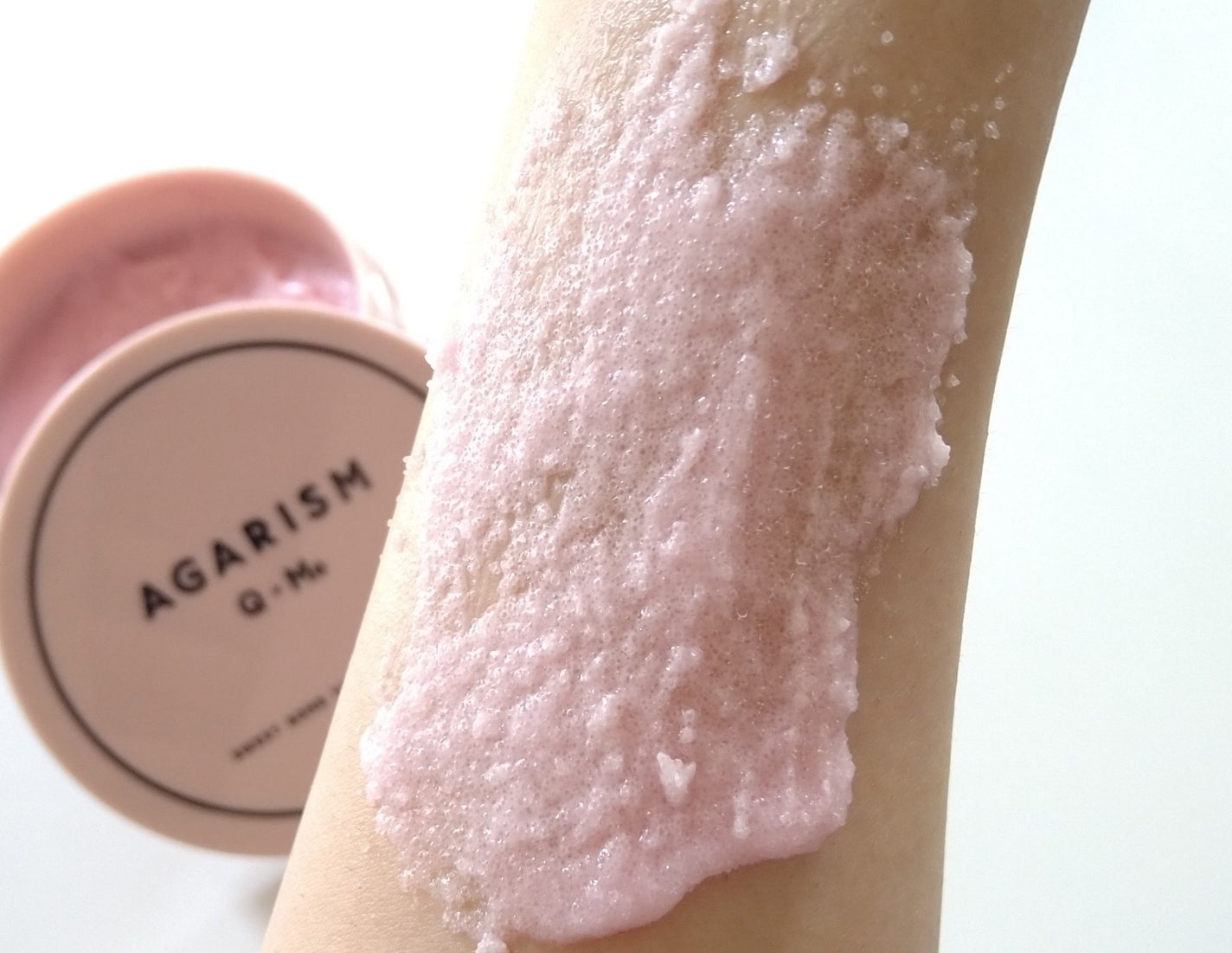 Q+Me スウィート ボム タラソ スクラブ/AGARISM/バスト・ヒップケアを使ったクチコミ(3枚目)