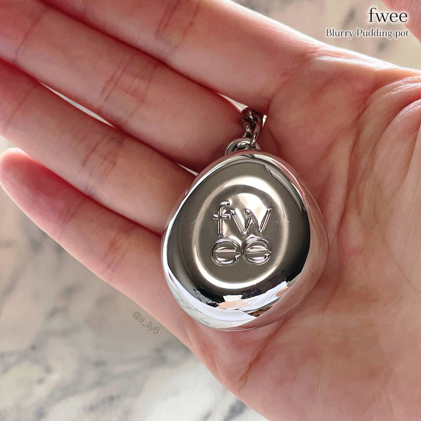 リップアンドチーク ブラーリープリンポット/fwee/口紅を使ったクチコミ(5枚目)