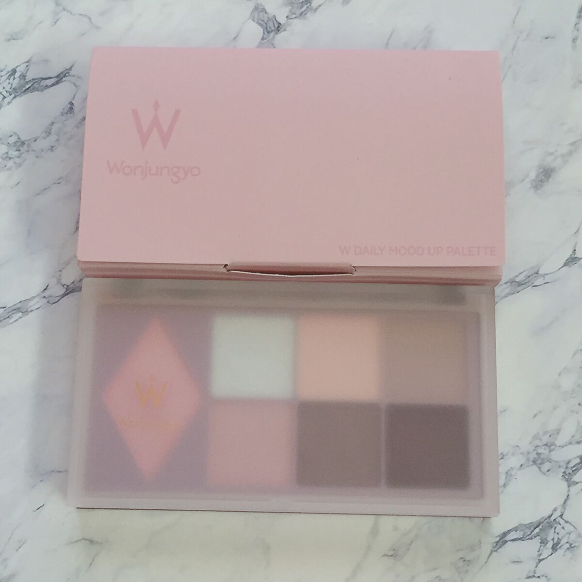 ウォンジョンヨ W デイリームードアップパレット /Wonjungyo/アイシャドウパレットを使ったクチコミ(2枚目)