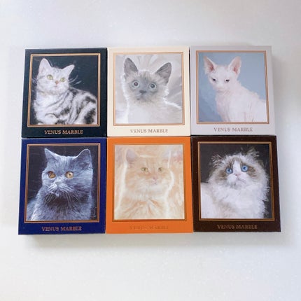 Venus Marble アイシャドウキャットシリーズ/Venus Marble/アイシャドウパレットを使ったクチコミ(1枚目)