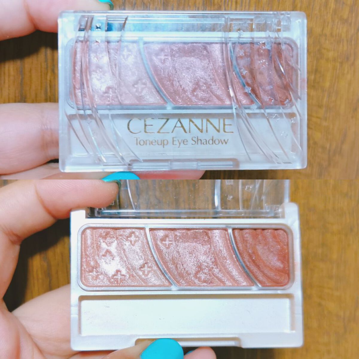 トーンアップアイシャドウ/CEZANNE/アイシャドウパレットを使ったクチコミ(1枚目)