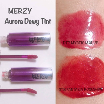 オーロラ デュイ ティント/MERZY/リップティントを使ったクチコミ(2枚目)