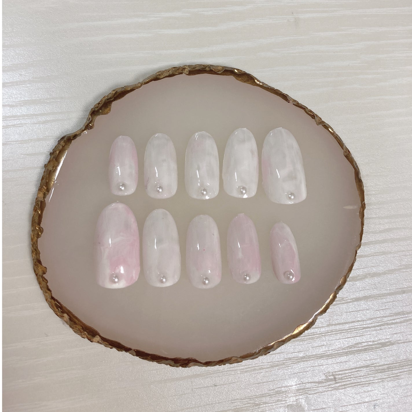 ジェルネイル(ライト対応)/セリア/ジェルネイルを使ったクチコミ(2枚目)