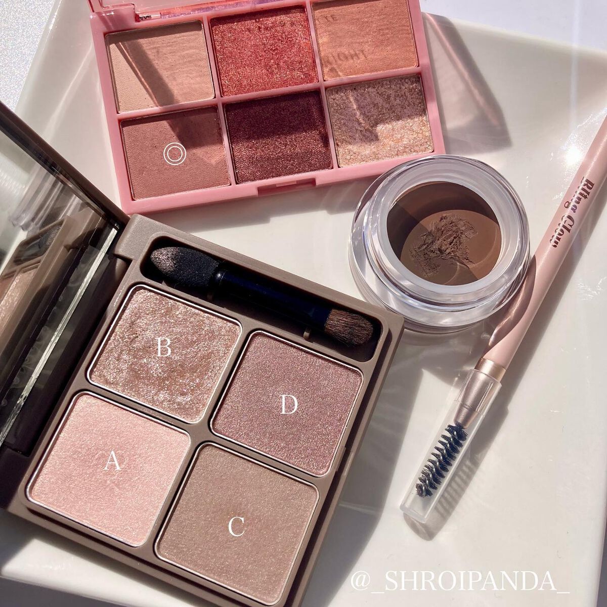 シャインアイシャドウパレット/BabyBright/アイシャドウパレットを使ったクチコミ（3枚目）