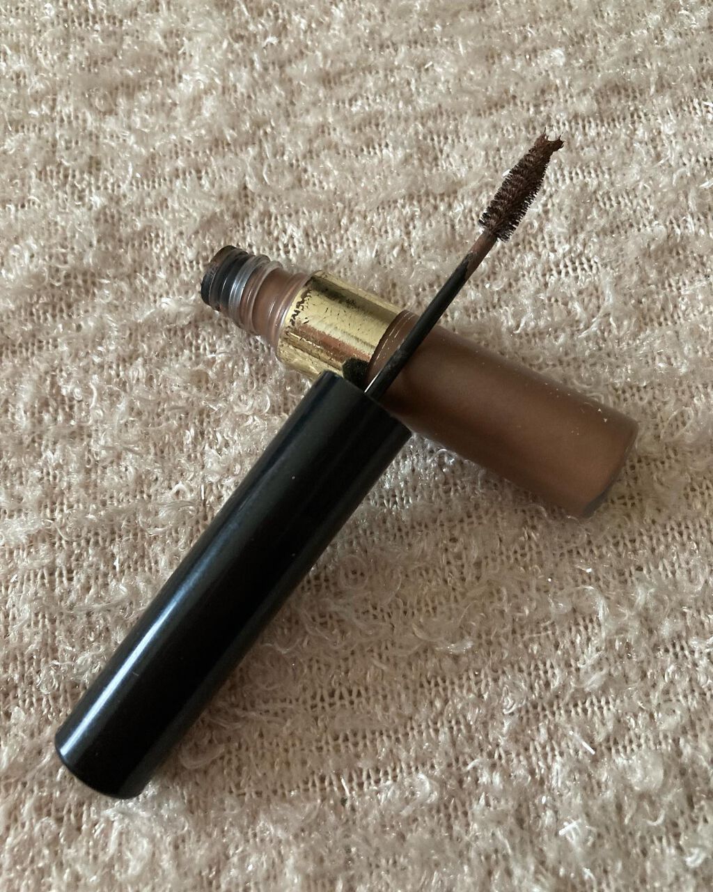 カラーリングアイブロウ マイクロ 06 ピンクブラウン/ヘビーローテーション/眉マスカラを使ったクチコミ（1枚目）