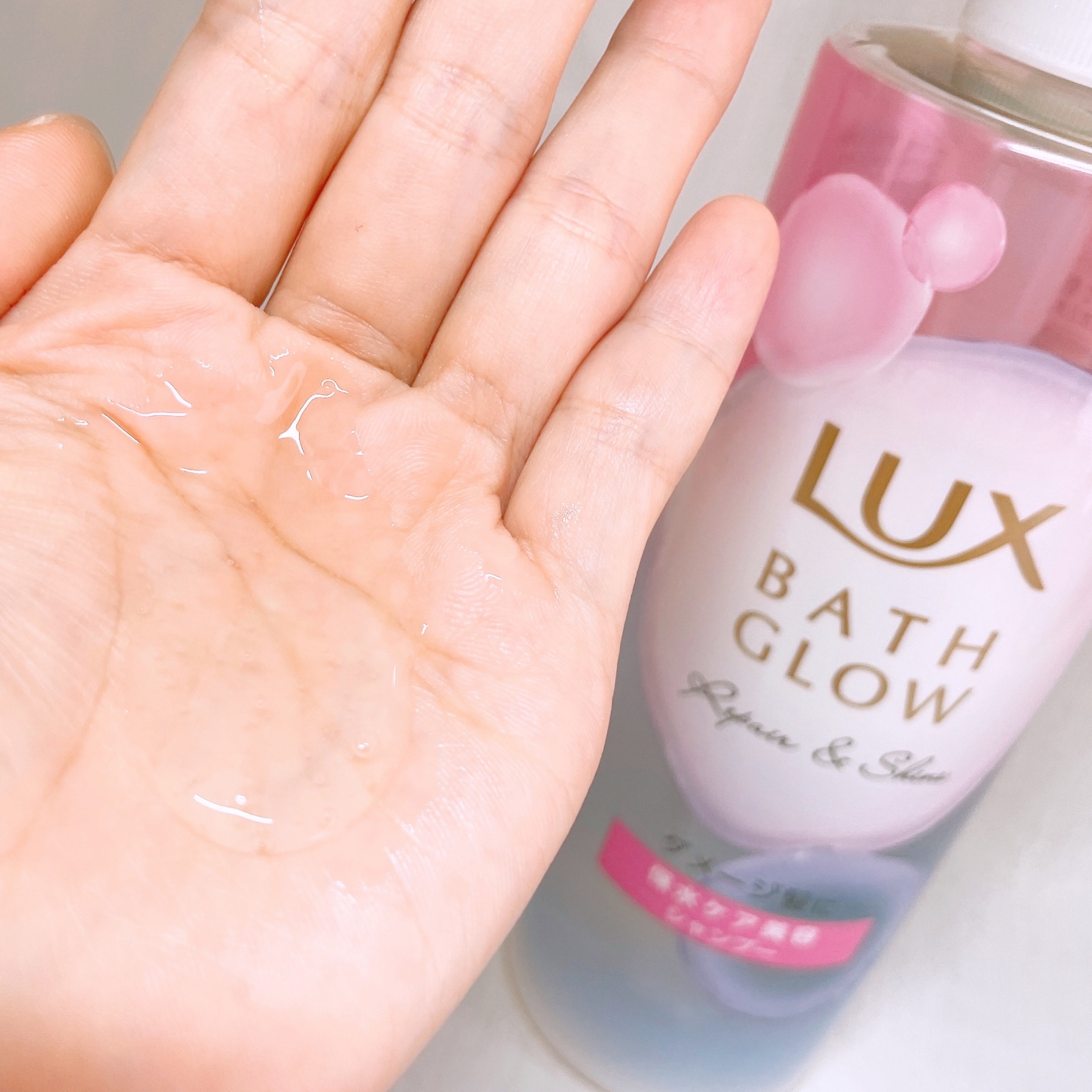 バスグロウ リペア&シャイン シャンプー / トリートメント シャンプー/LUX/市販シャンプーを使ったクチコミ（3枚目）