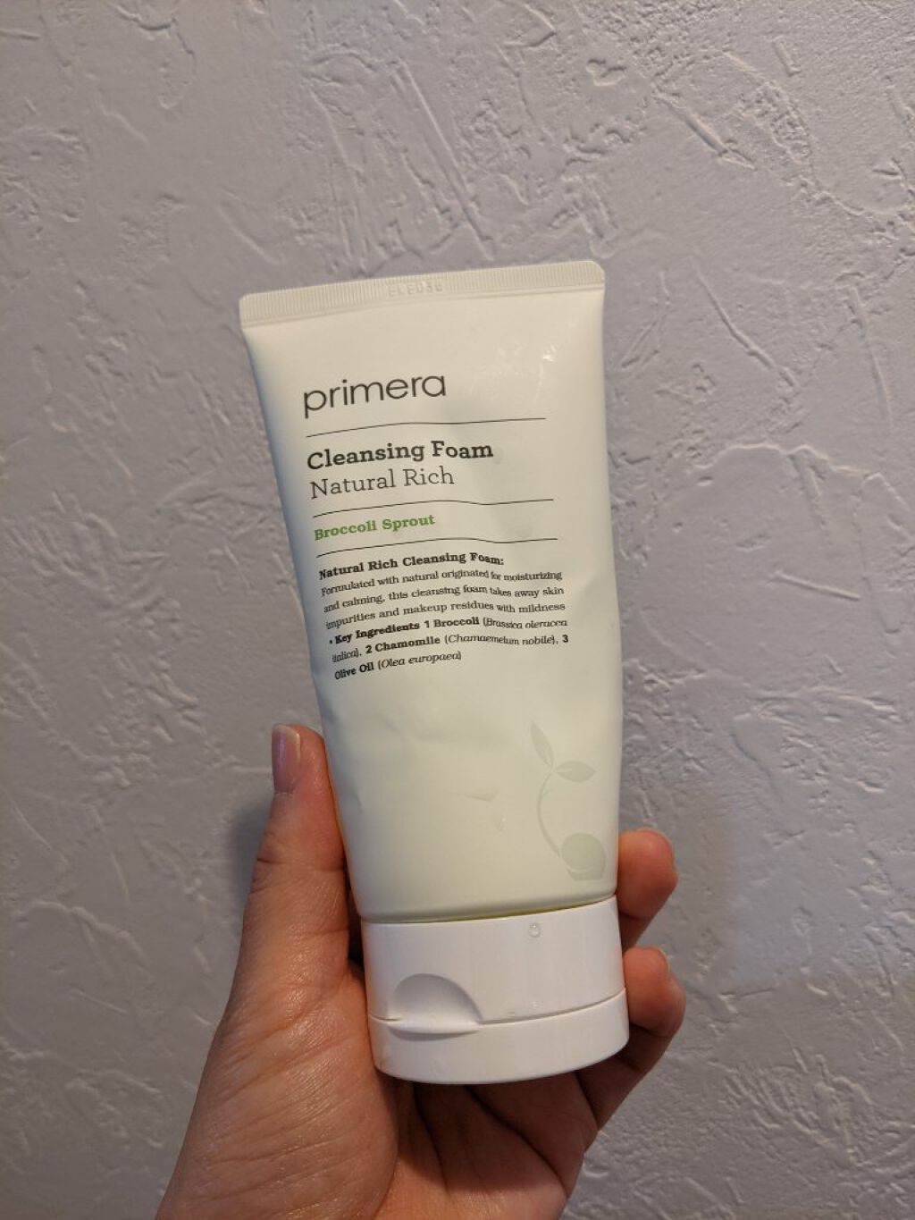ナチュラルリッチクレンジングフォーム /primera/洗顔フォームを使ったクチコミ（1枚目）