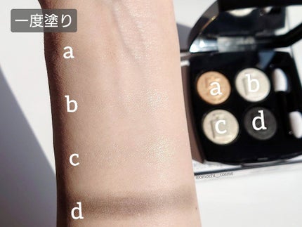 レ キャトル オンブル/CHANEL/アイシャドウパレットを使ったクチコミ(4枚目)