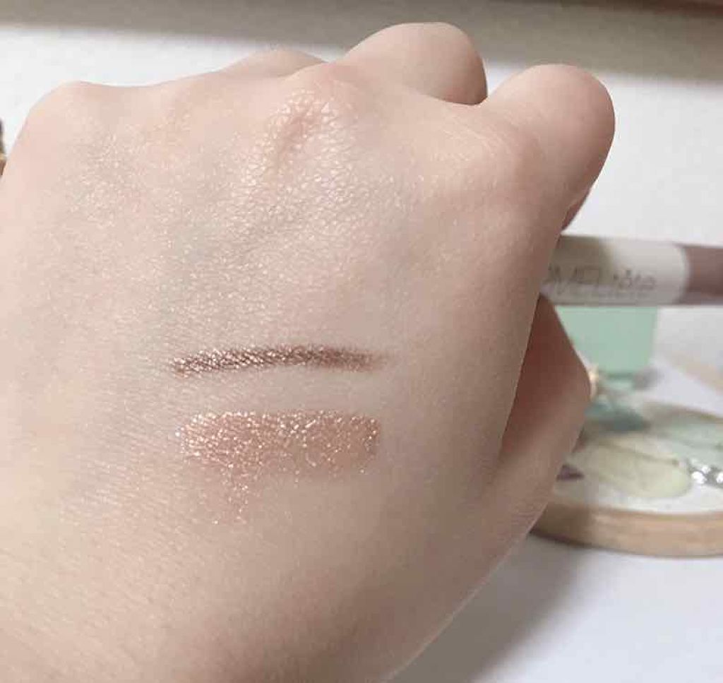 ピメルテット デュアルメタリックアイシャドウ/pdc/リキッドアイシャドウを使ったクチコミ(4枚目)