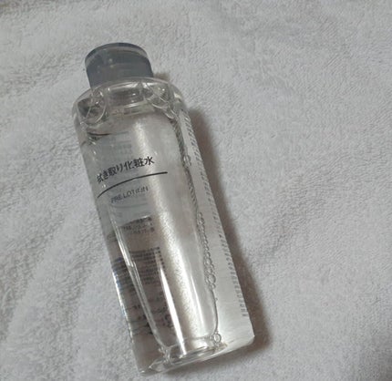 ふき取り化粧水/無印良品/拭き取り化粧水を使ったクチコミ(1枚目)
