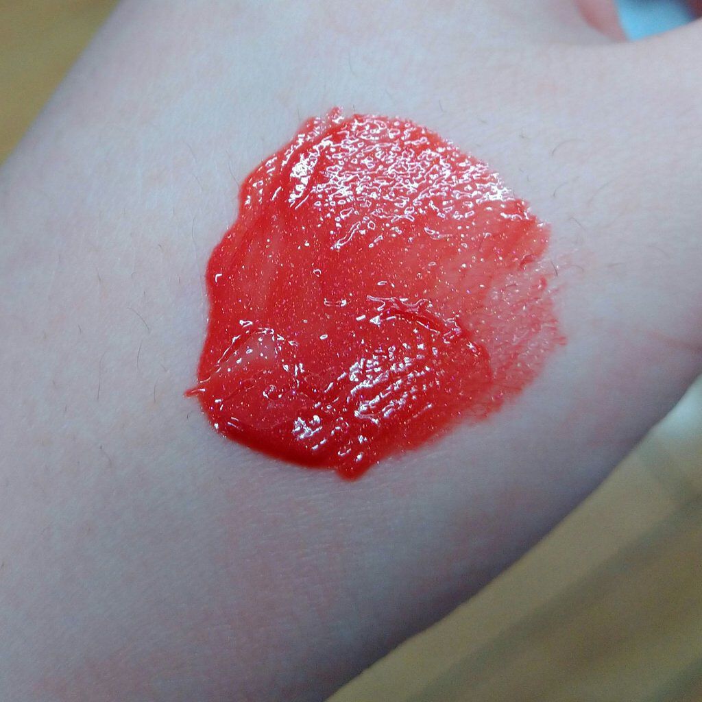 アピュー ジューシーパン スパークリングティント/A’pieu/口紅を使ったクチコミ（2枚目）