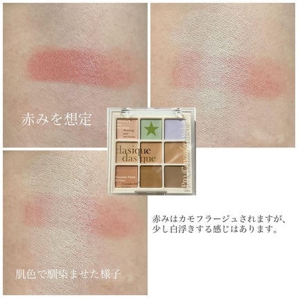 プロコンシーラーパレット/dasique/パレットコンシーラーを使ったクチコミ(5枚目)