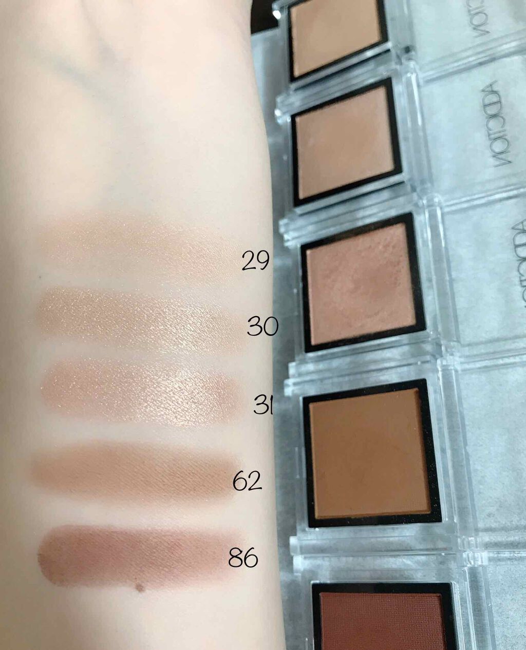 ショコラスウィート アイズ/リンメル ロンドン/アイシャドウパレットを使ったクチコミ（2枚目）