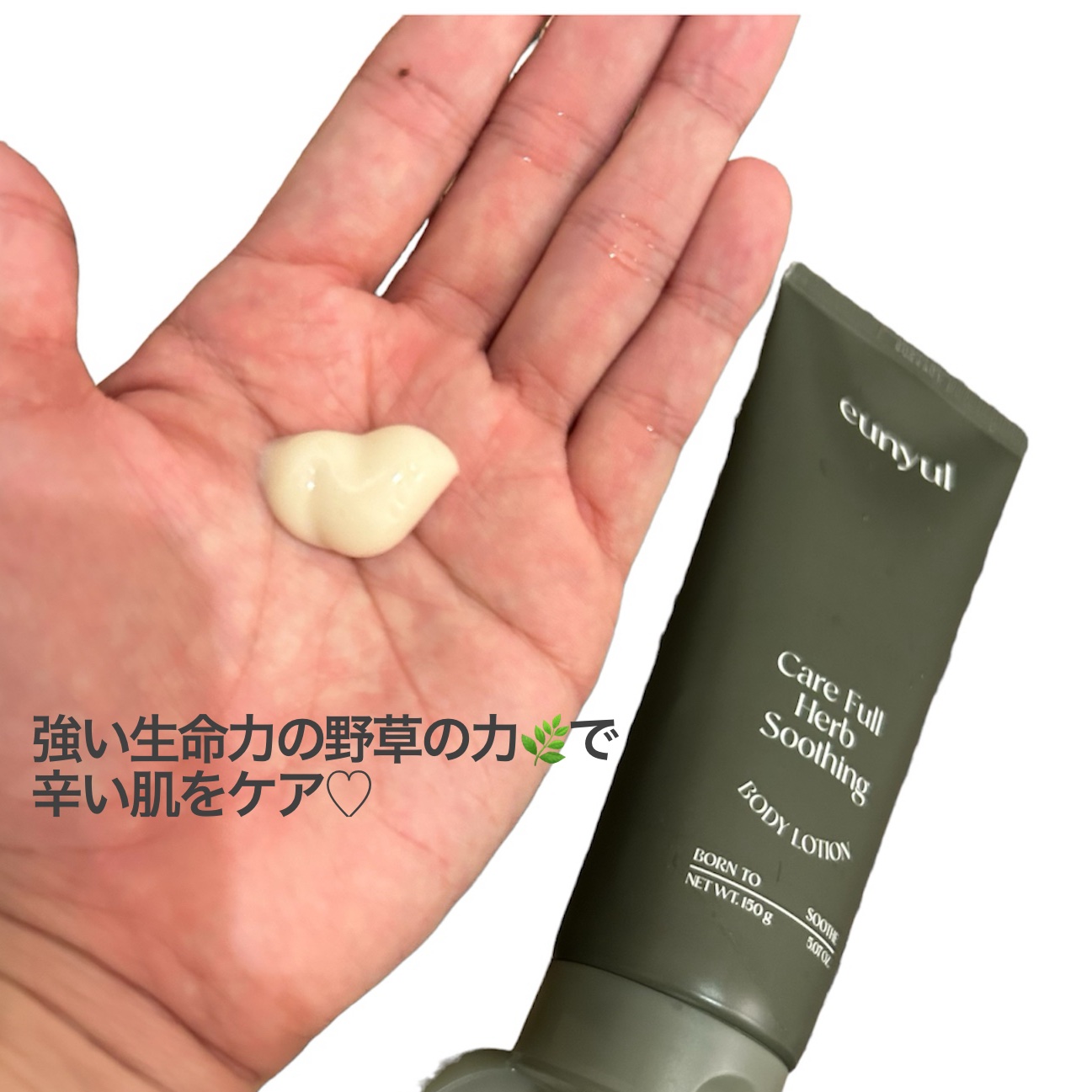 ケアフルハーブ スージングボディローション/EUNYUL/ボディローションを使ったクチコミ（2枚目）