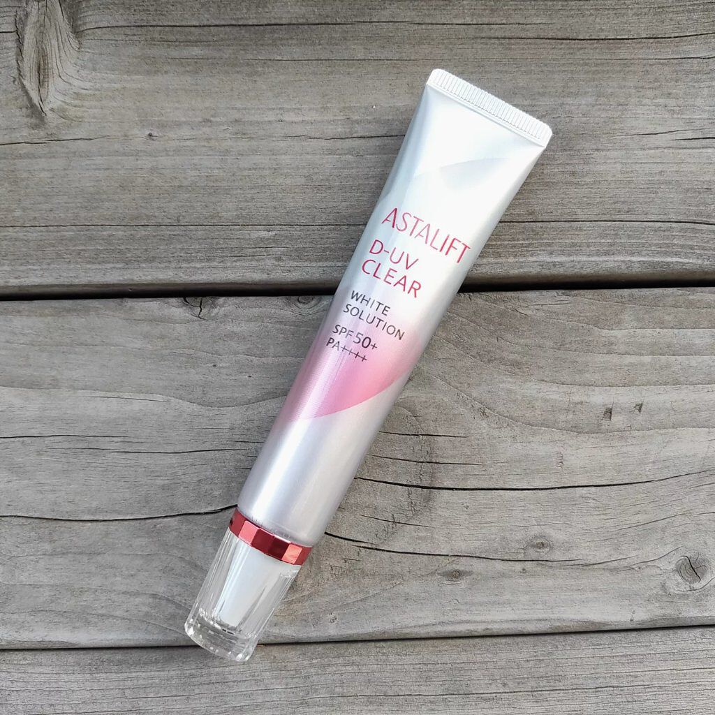 D-UVクリア ホワイトソリューション/アスタリフト/日焼け止めクリームを使ったクチコミ(2枚目)