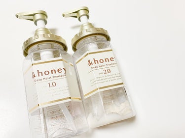 ディープモイスト シャンプー1.0／ヘアトリートメント2.0/&honey/シャンプー・コンディショナーを使ったクチコミ（1枚目）