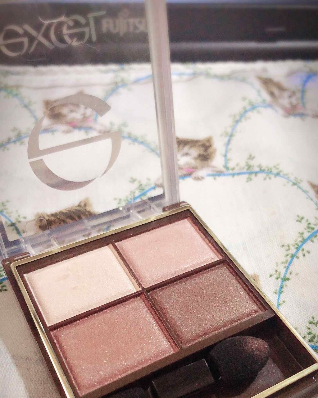 スキニーリッチシャドウ/excel/アイシャドウパレットを使ったクチコミ(3枚目)