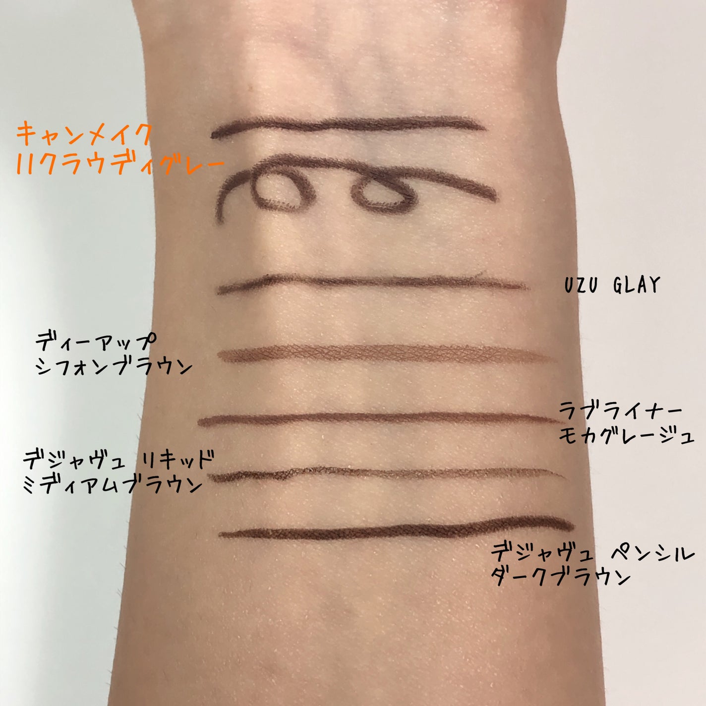 クリーミータッチライナー/キャンメイク/ジェルアイライナーを使ったクチコミ(5枚目)